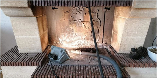 Cheminée avant